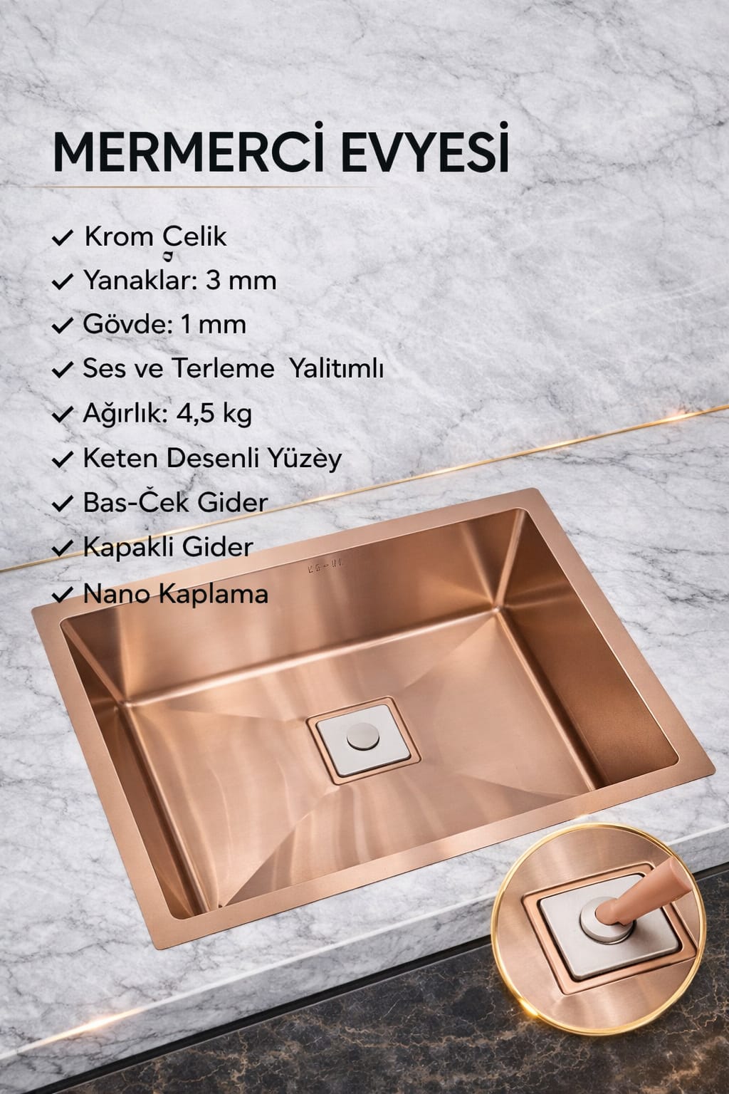 MERMERCİ EVYESİ BAKIR