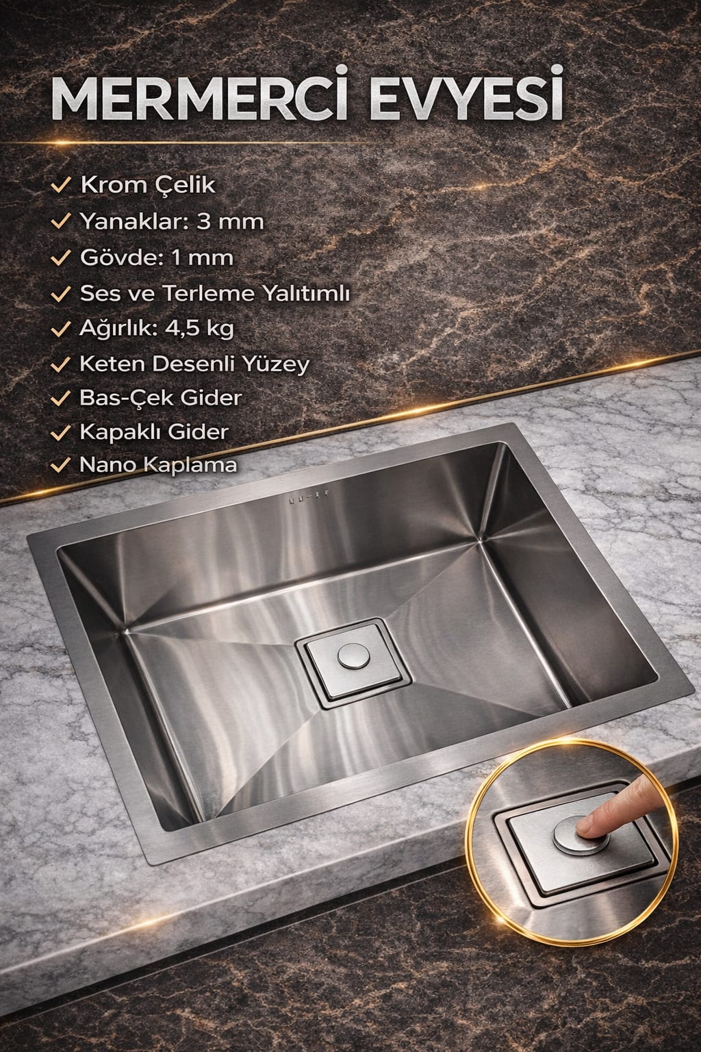 MERMERCİ EVYESİ GÜMÜŞ